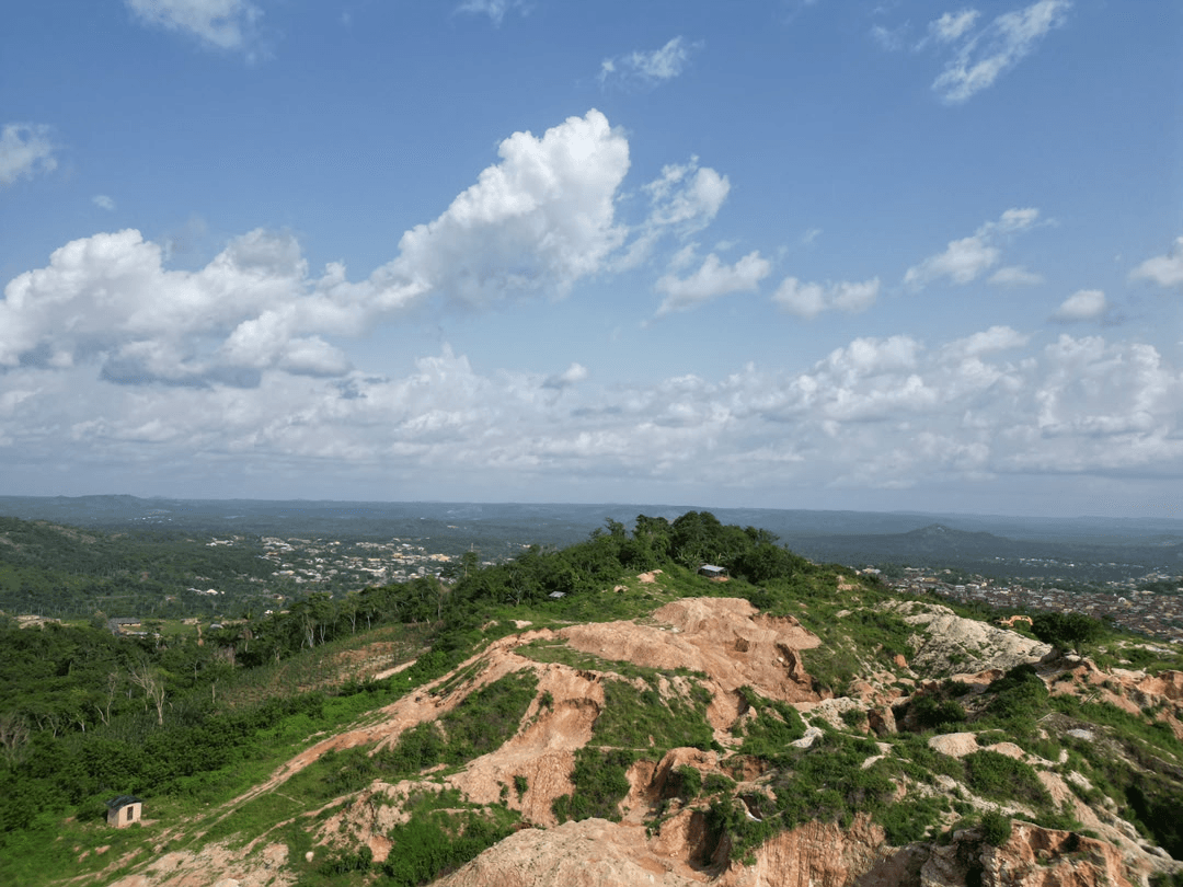 Aerial picture of Revelle mine in Ekiti State