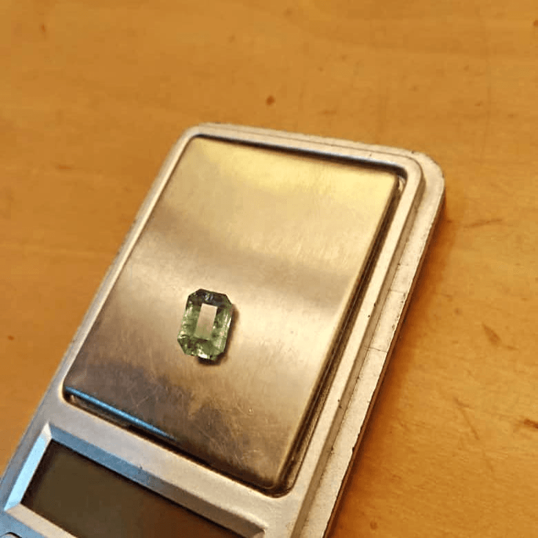 Gemstone associated with certification
