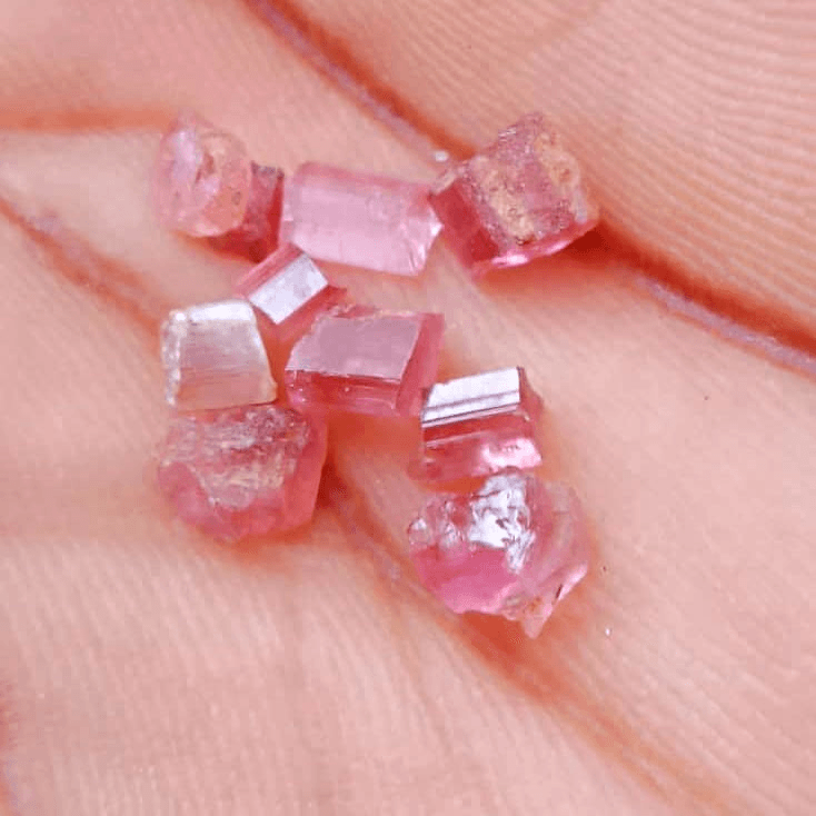Pink Tourmaline Gemstones