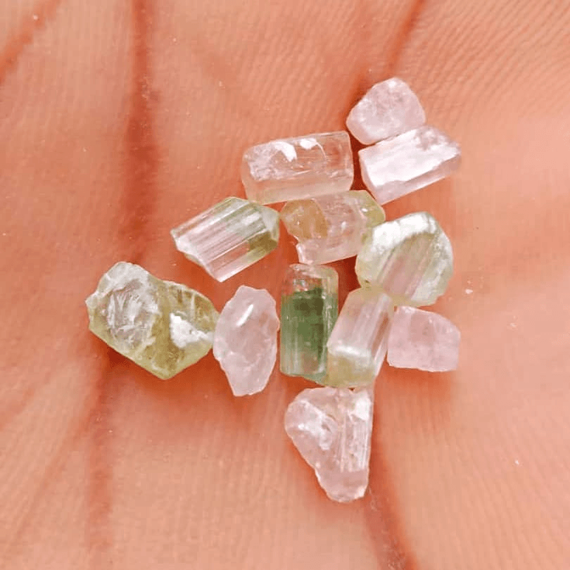 Watermelon 🍉 Tourmaline Gemstones