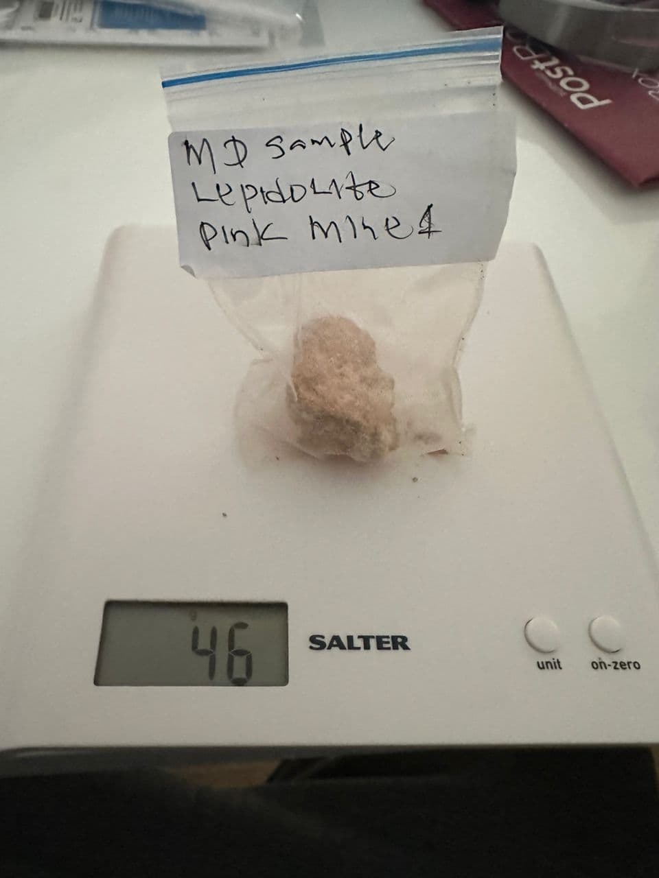 Sample Batch 1 (Pink Crystal)